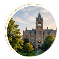 Central New York university building