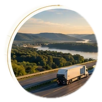 Regional transportation corridors and resource movement