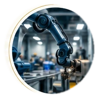 Manufacturing equipment representing available technical capacity