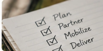 Action planning checklist from the original V2 roadmap visual